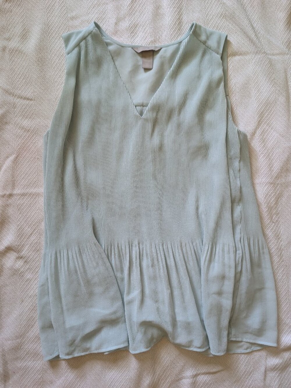 Flowy Blouse from H&M in mint color